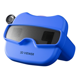 3D立体观影器观察故事科学实验幻灯片便携式玩具男女孩儿童观影仪