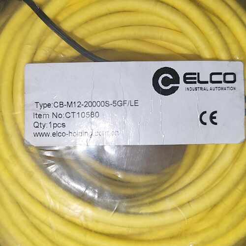 议价ELCO连接线CB-M12-20000S-5GF/LE，适用