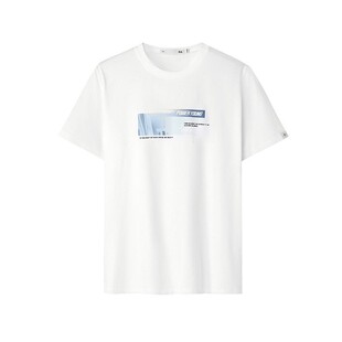 HLA/海澜之家POWER YOUNG系列短袖T恤2026春秋新凉感印花短袖男