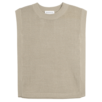 抹胸式套头通勤简约背心女