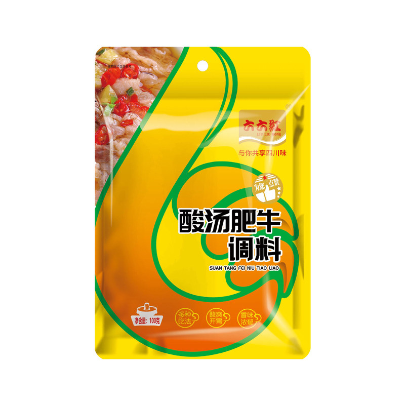 六六红酸汤肥牛调料四川100g/袋