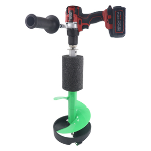 新款电动冰钻大有大扭力迷你锂电浮水冬季钻杆垂钓冰钏冰钓公鱼钻