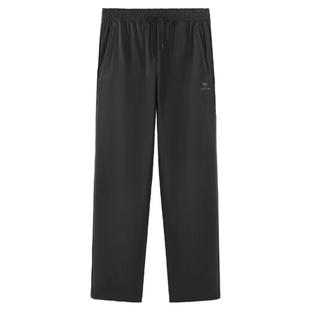 骆驼运动裤男士2025秋冬季新款梭织抓绒抗静电长裤男修身休闲裤