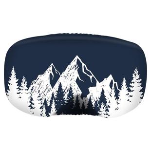 成人儿童滑雪镜保护套眼镜盒便携收纳袋球面柱面镜片防刮蹭眼睛布