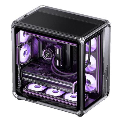 乔思伯X400Pro海景房360水冷机箱