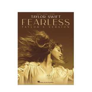 霉霉 泰勒 斯威夫特 无畏 声乐吉他和钢琴 海伦德原版乐谱书 Taylor Swift Fearless Taylor's Version HL00368953