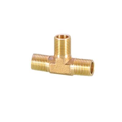 全铜三通内外机械液压配件