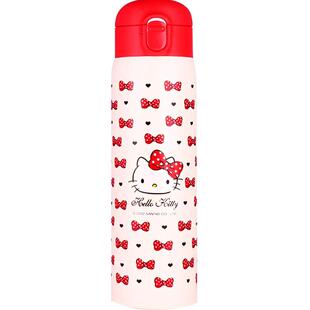 顺丰包邮三丽鸥hellokitty儿童保温杯女孩学生上学专用水杯新款