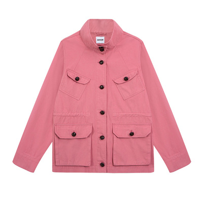 ADoOr2色薄款复古工装外套