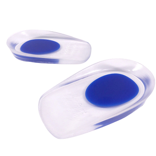 硅胶足跟垫后跟垫2双男女加厚超软隐形减震脚后跟疼痛久站不累垫