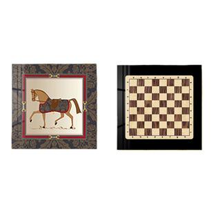 现代轻奢客厅装饰画抽象马小众艺术沙发背景墙挂画高级感复古壁画