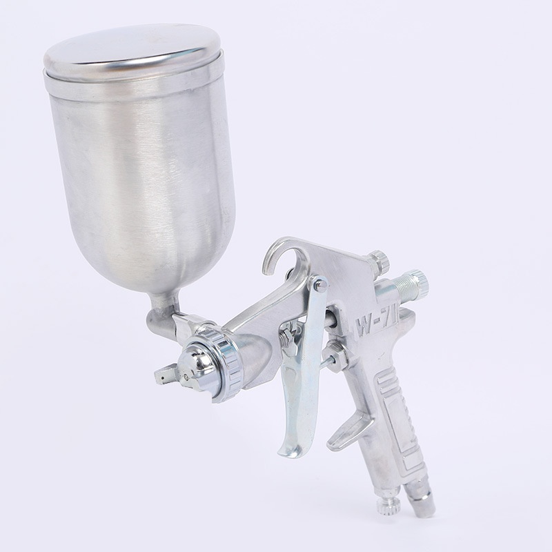气动型油漆喷枪批发W-71重力式汽车喷漆枪小型高雾化手动喷枪喷壶