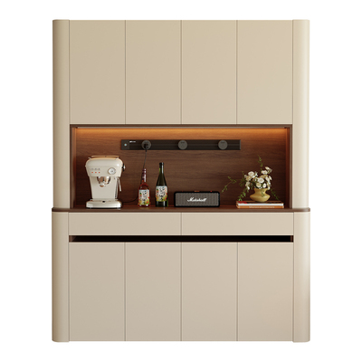 依雪中古风多功能餐边柜餐桌一体