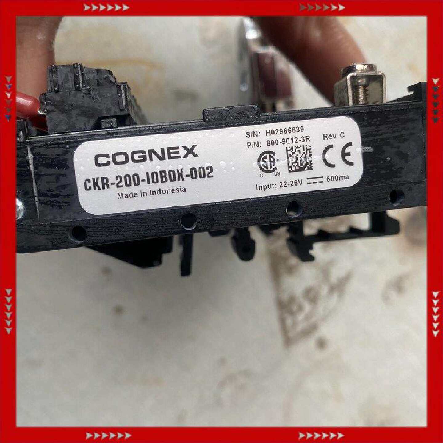 【问价】COGNEX 康耐视 CKR-200-10B0X-002 模