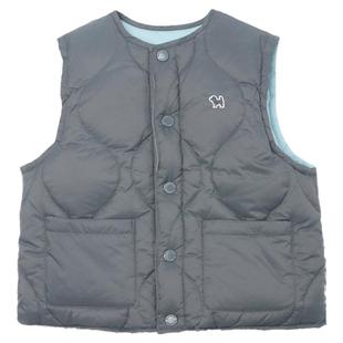 BLUEDOG 蓝狗韩国进口儿童羽绒服马甲冬季保暖男女童外套韩系质感