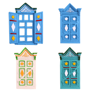 【新疆的窗】异域风情伊犁伊宁喀什门窗建筑特色纪念品磁性冰箱贴