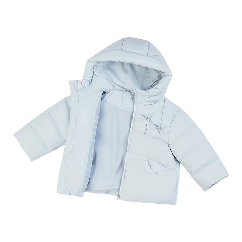 斯纳菲儿童短款羽绒服保暖连帽