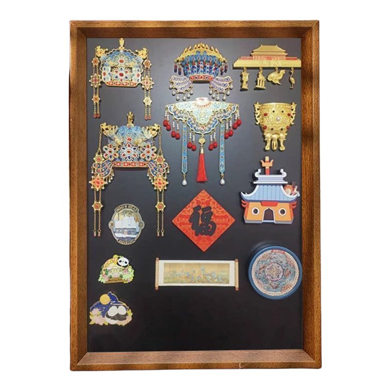 磁吸黑板冰箱贴相框拍立得展示