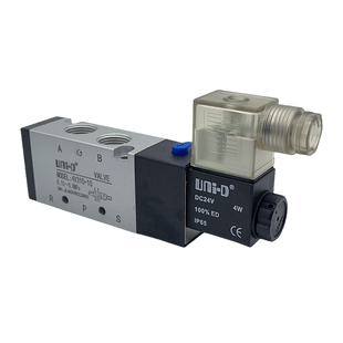 UNI-D索诺天工气动电磁阀4V210-08二位五通换向4V110-06/4V310-10