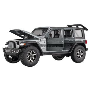 嘉业JEEP吉普越野车汽车模型大号合金仿真回力儿童玩具车摆件男孩