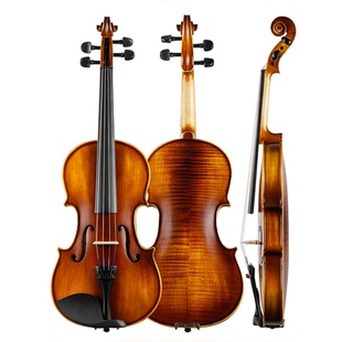 克莉丝蒂娜小提琴儿童成人初学者专业考级手工实木小提琴V03