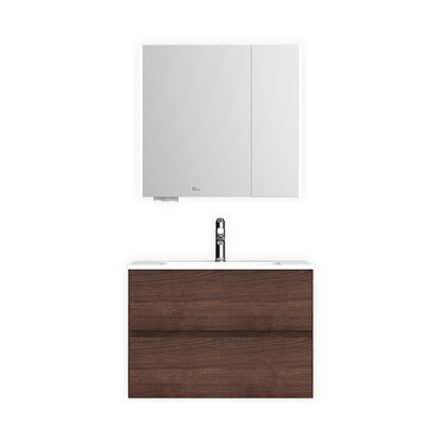 帝王洁具CB184泊木浴室柜组合陶瓷一体盆美妆镜柜洗脸盆洗漱台