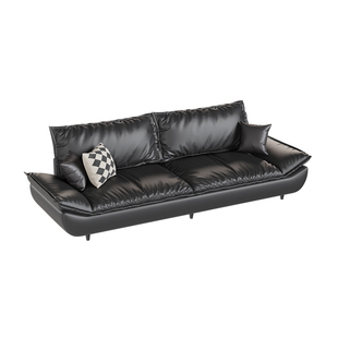 帆船布艺沙发客厅2026新款小户型双三人出租房直排现代简约高级感