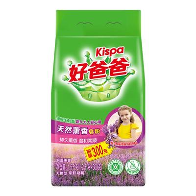 好爸爸洗衣粉去渍天然1500g香皂
