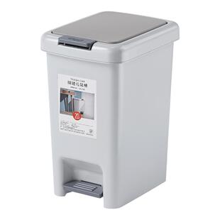 希维思垃圾桶家用2026新款厕所卫生间厨房客厅卧室带盖翻盖脚踏式