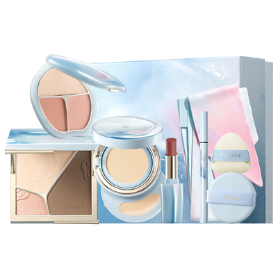 彩棠修容口红粉底彩妆礼盒套装