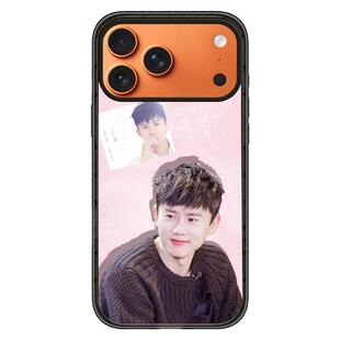 苹果手机壳磁吸照片定制iPhone17promax来图明星情侣照片定做16/15/14/13/12Pro防摔DIY原创磁吸背板保护张杰