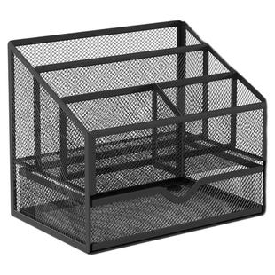 抽屉式桌面收纳盒办公室书桌上整理文件文具金属置物架储物柜笔筒学生桌面整理收纳盒文具整理盒多功能整理盒