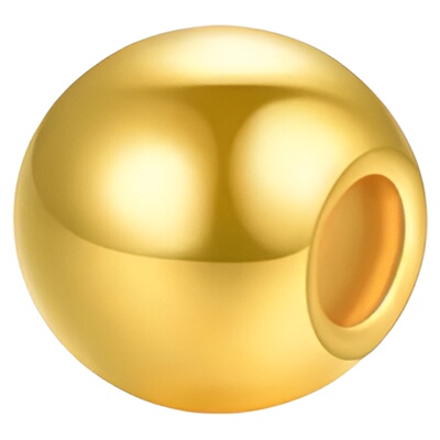 特大福足金999小金珠0.05g转运珠