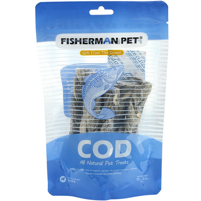 渔夫牧场鳕鱼皮狗狗零食磨牙美毛