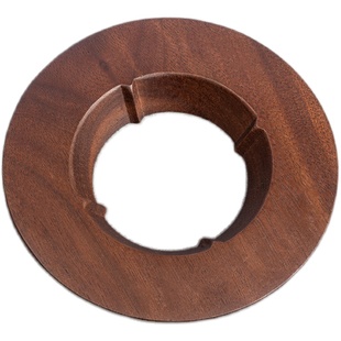 白v60咖啡滤杯杯托过滤杯折纸木托胡桃木分享壶手冲壶