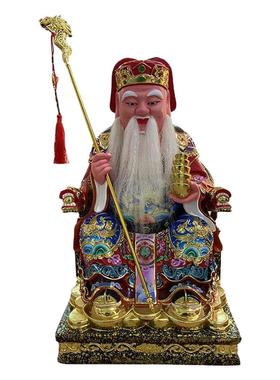 树脂彩绘土地公公树脂家居