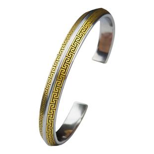 巴赫工作室国家非遗古法铁翦金工艺三界金刚陨铁男女款高级感手镯