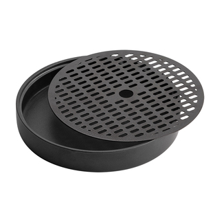 叁旬茶盘陶瓷储水小茶台家用茶具干泡盘茶海轻奢简约新中式茶托盘