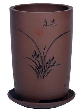 厂家直销吊兰家用带托盘花盆