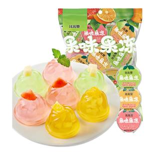 比比赞果冻椰果肉整箱果味型解馋夏天儿童小零食小吃休闲食品批发
