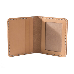 DIY材料包卡包自己手工缝证件包头层植鞣革支持刻字