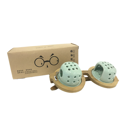 艾灸核桃灸近视眼镜护眼熏艾条