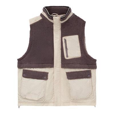 LINING李宁正品冬篮球运动生活系列男子拼接单马甲AMDR079