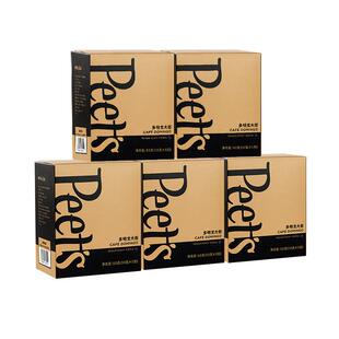 Peets皮爷多明戈大街挂耳咖啡50g*5盒中烘新鲜黑咖啡粉现磨挂耳包