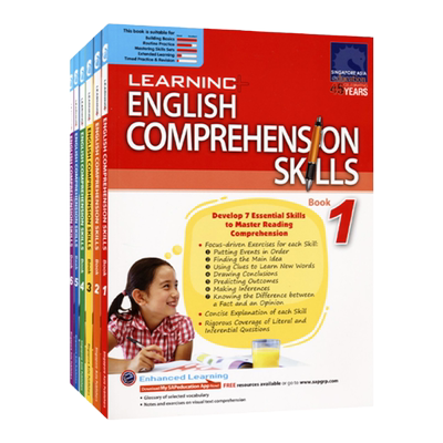 新加坡阅读理解1-6年级官方正品