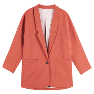 小个子西装外套女2026早春新款韩版宽松休闲气质chic网红西服上衣