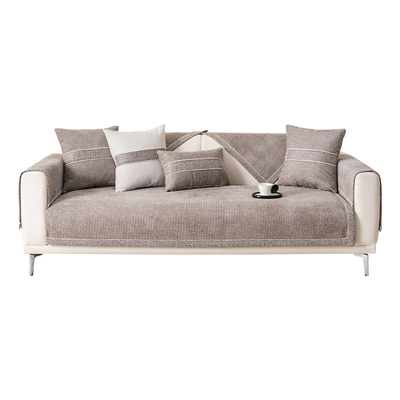 2023冬季新款沙发坐垫毛绒通用