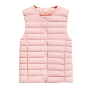 2026雅鹿正品官方新款短款时尚内胆背心冬轻薄羽绒服超保暖马夹