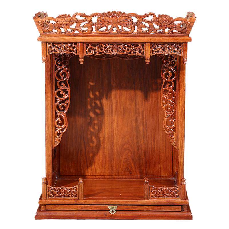 红木佛龛立柜神龛供桌家用供台雕花梨木神楼现代中式古典菩萨实木
