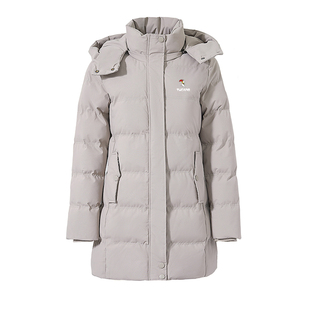 啄木鸟中长款羽绒服女冬季新款2025加绒加厚保暖显瘦中年妈妈外套